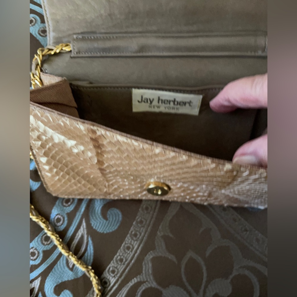 Small clutch/ crossbody purse.